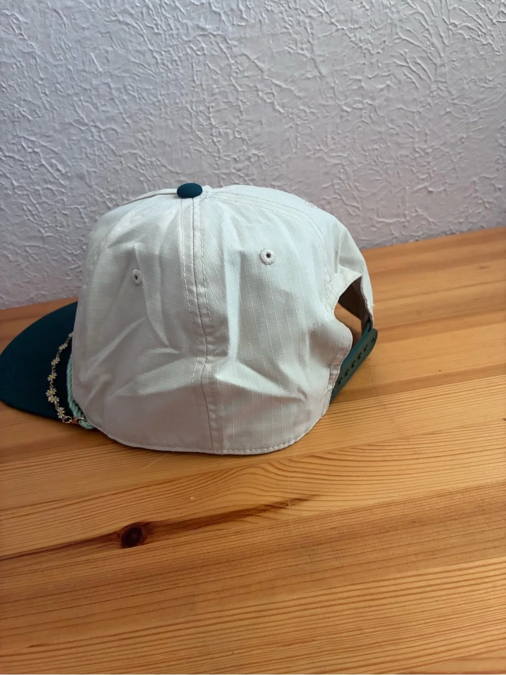 2024 Peanuts Beige and Dark Green 'It's All Good in the Woods' Rope Cap